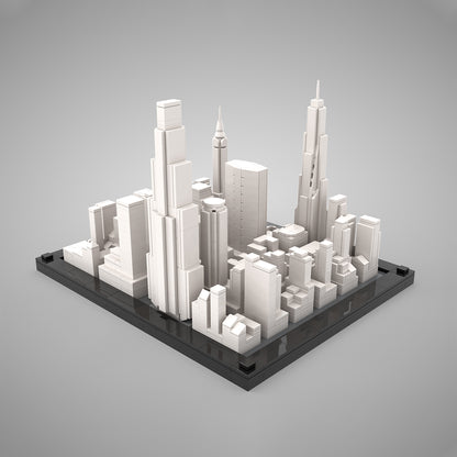 minimalist-city-skyline-building-model