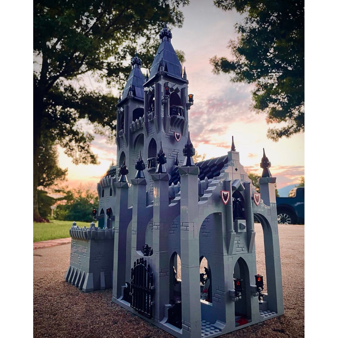 moc-186929 medieval castle building blocks gothic architecture set
