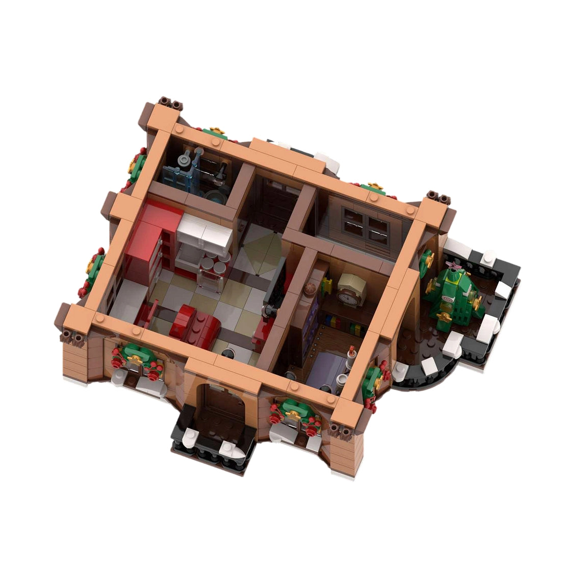 moc-239081 christmas modular building winter village shoe shop