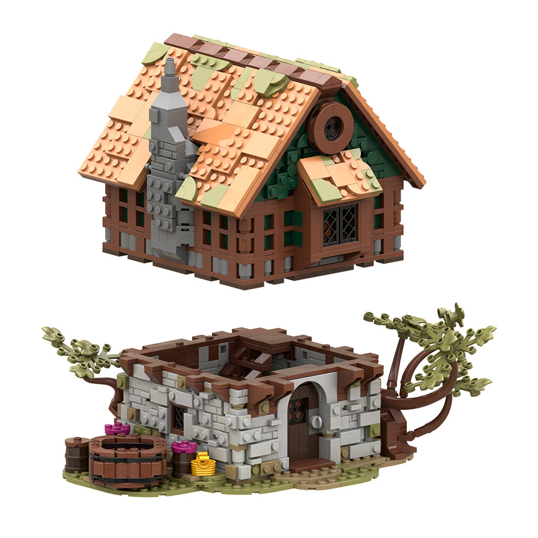 moc-265016 medieval brewery building blocks