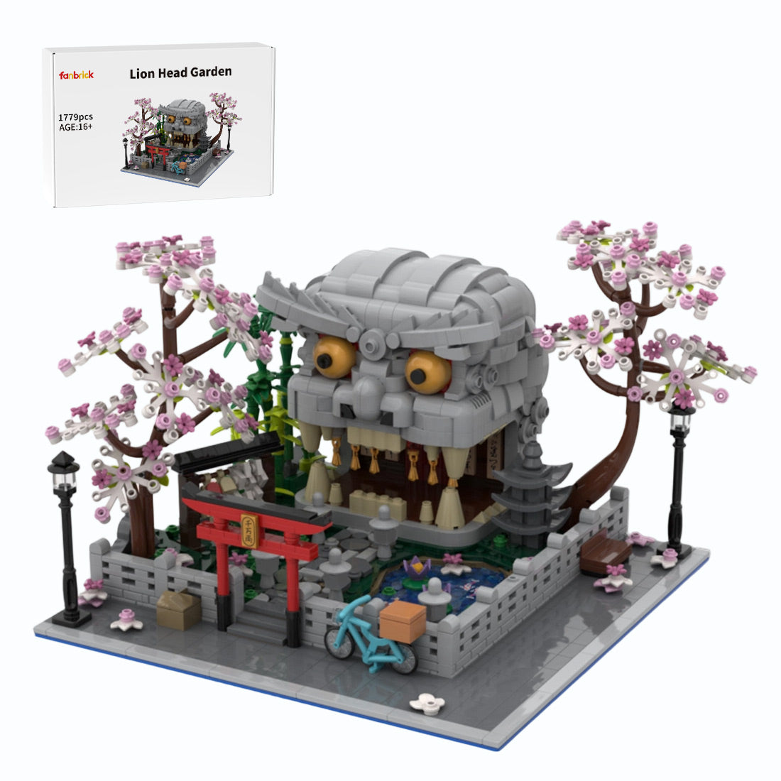 moc-269494-japanese-lion-head-garden-shrine-building-blocks