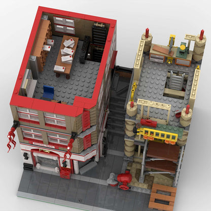 modular post office building block set