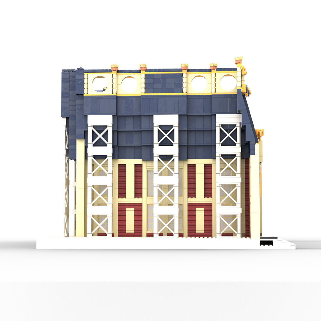 royal versailles palace moc building set