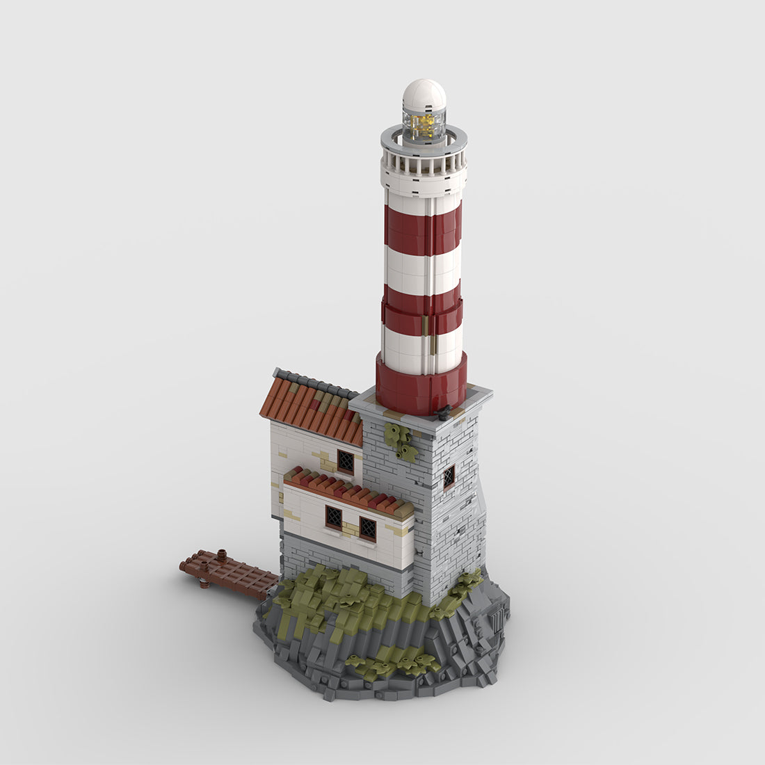seaside lighthouse building blocks