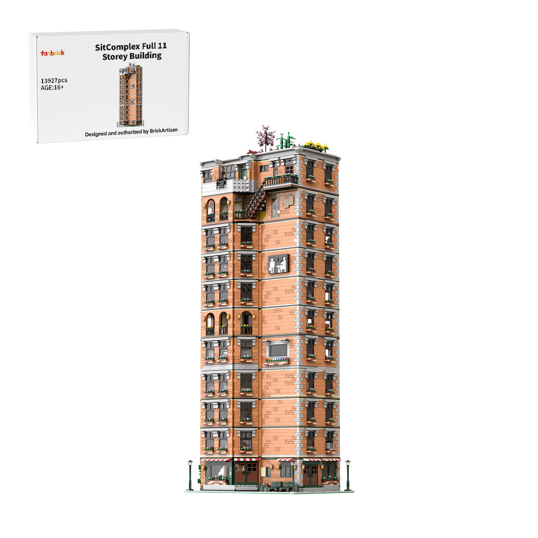 sitcomplex-11-story-city-apartment-building-blocks-by-brickartisan