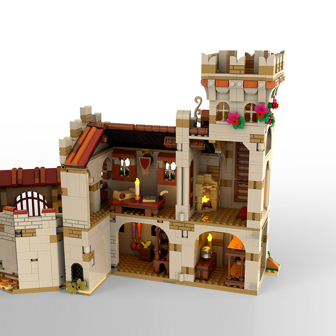 valley castello medieval castle model